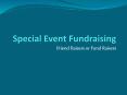 Special Event Fundraising PowerPoint PPT Presentation