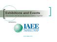 Exhibitions and Events The Industry that Brings Buyers and Sellers Together PowerPoint PPT Presentation