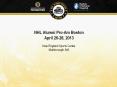 NHL Alumni Pro-Am Boston April 26-28, 2013 New England Sports Center Marlborough, MA PowerPoint PPT Presentation
