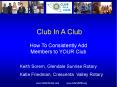 Club In A Club PowerPoint PPT Presentation