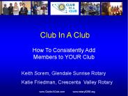 Club In A Club