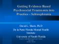 Getting Evidence Based Psychosocial Treatments into Practice  PowerPoint PPT Presentation