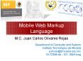 Mobile Web Markup Language PowerPoint PPT Presentation