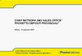 CHIEF NETWORK AND SALES OFFICE PowerPoint PPT Presentation