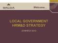 LOCAL GOVERNMENT HRM PowerPoint PPT Presentation