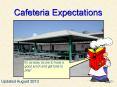 Cafeteria Expectations PowerPoint PPT Presentation