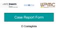 Case Report Form PowerPoint PPT Presentation