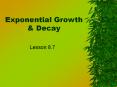 Exponential Growth PowerPoint PPT Presentation