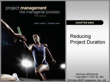reducing project duration