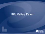 Rift Valley Fever