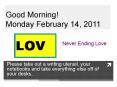 Good Morning! Monday February 14, 2011 PowerPoint PPT Presentation