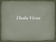 Ebola Virus