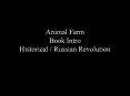 Animal Farm Book Intro Historical / Russian Revolution PowerPoint PPT Presentation