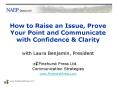How to Raise an Issue, Prove Your Point and Communicate with Confidence PowerPoint PPT Presentation