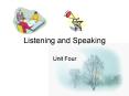 Listening and Speaking PowerPoint PPT Presentation