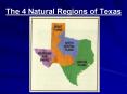 The 4 Natural Regions of Texas PowerPoint PPT Presentation