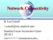 Network Connectivity