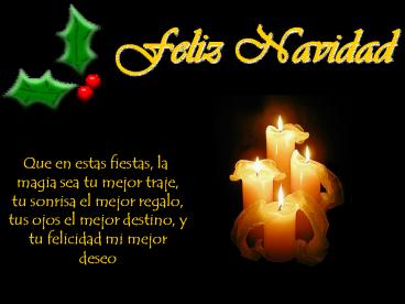 Feliz Navidad