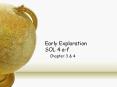 Early Exploration SOL 4 a-f PowerPoint PPT Presentation