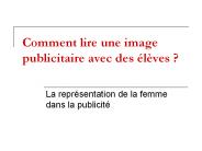 Comment lire une image publicitaire avec des 