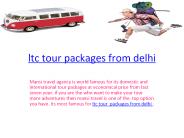 ltc tour packages from delhi