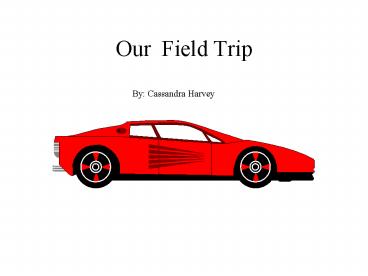 Our Field Trip