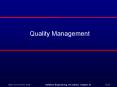 Quality Management PowerPoint PPT Presentation