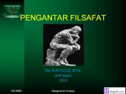 PENGANTAR FILSAFAT