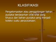 KLASIFIKASI