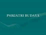 PSIKIATRI BUDAYA
