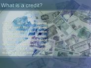 What ia credit-An introduction