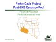 Parker-Davis Project Post-2008 Resource Pool PowerPoint PPT Presentation