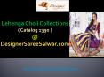 Lehenga Choli Collections ( Catalog 1390 ) at DesignerSareeSalwar PowerPoint PPT Presentation