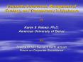 Corporate Governance, Management of Earnings, and Transparency in Disclosure by Karim S. Rebeiz, Ph.D. American University of Beirut for Second Middle East and North African Forum on Corporate Governance PowerPoint PPT Presentation