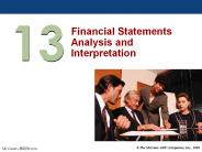Financial Statements Analysis and Interpretation