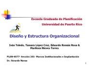 Escuela Graduada de Planificaci