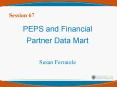 PEPS and Financial Partner Data Mart PowerPoint PPT Presentation