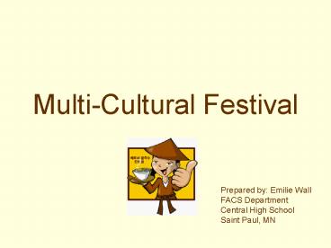 Multi-Cultural Festival