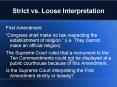 Strict vs. Loose Interpretation PowerPoint PPT Presentation