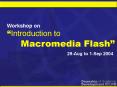 Macromedia Flash PowerPoint PPT Presentation