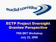 TRB BRT Workshop PowerPoint PPT Presentation