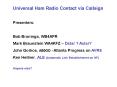 Universal Ham Radio Contact via Callsign PowerPoint PPT Presentation
