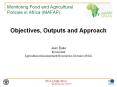 Monitoring Food and Agricultural Policies in Africa (MAFAP) PowerPoint PPT Presentation