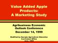 Value Added Apple Products: A Marketing Study PowerPoint PPT Presentation