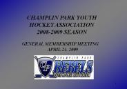 CHAMPLIN PARK YOUTH