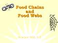 Food Chains and Food Webs PowerPoint PPT Presentation