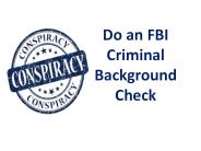 Do an FBI Criminal Background Check