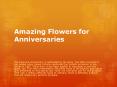 Amazing Flowers for Anniversaries