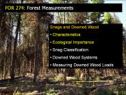 FOR 274: Forest Measurements