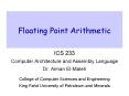Floating Point Arithmetic PowerPoint PPT Presentation